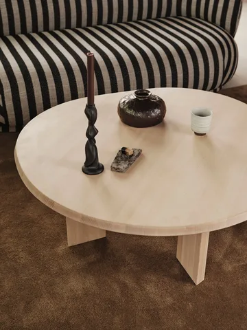 Tarn Couchtisch 107,6x108,1 cm - White oiled beech - Ferm Living