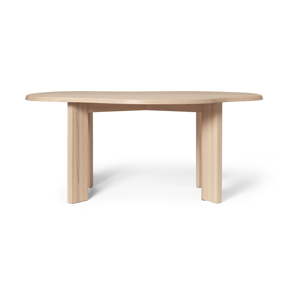 Ferm Living Tarn Schreibtisch 90x170 cm White oiled beech