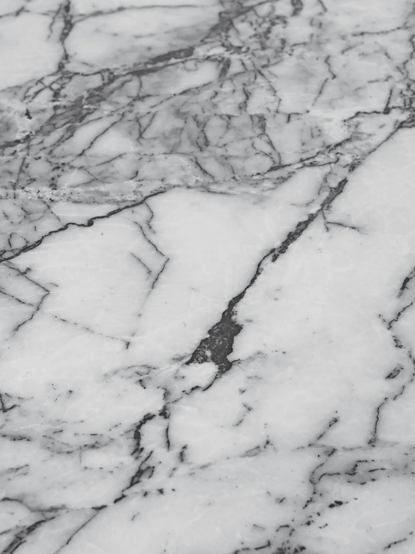 Taula Beistelltisch Ø54,4x45 cm, White-charcoal Ferm Living