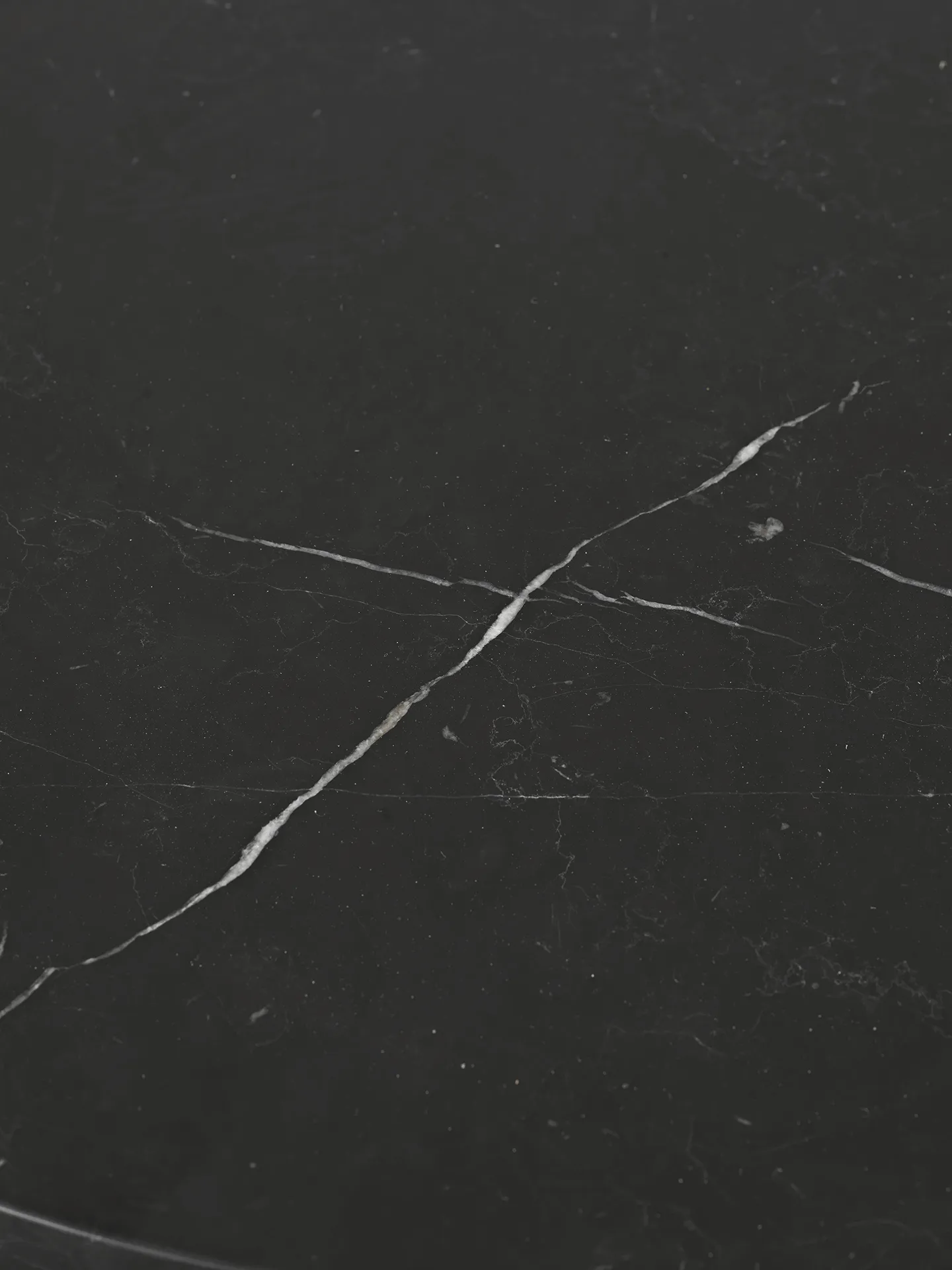 Taula Beistelltisch Ø67x35 cm, Black Ferm Living