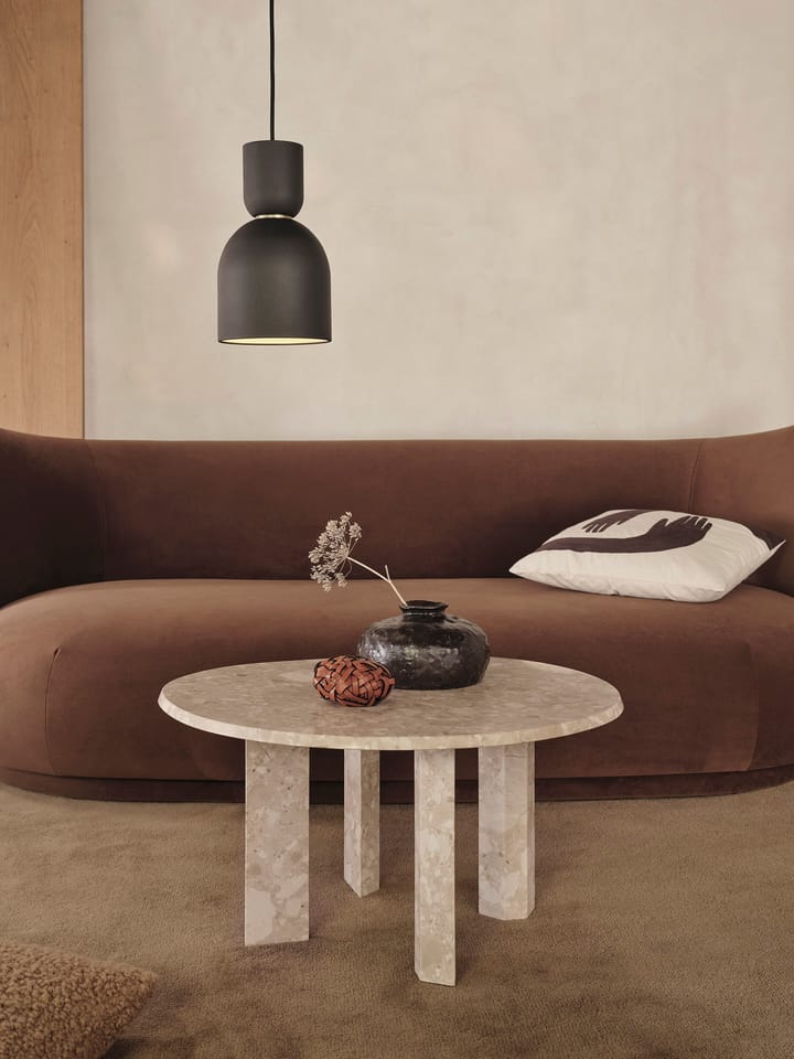 Taula Beistelltisch Ø67x35 cm, Sand Ferm Living