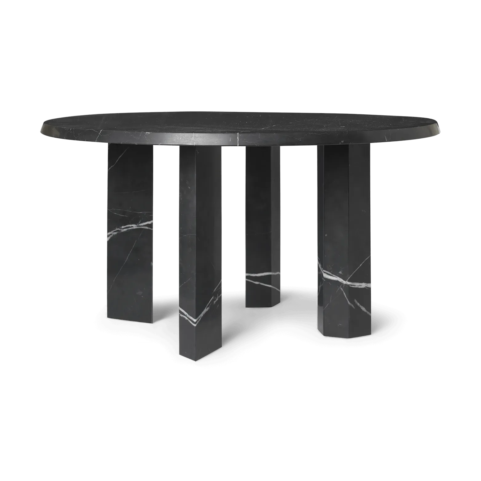 Taula Couchtisch Ø67x35 cm, Black Ferm Living