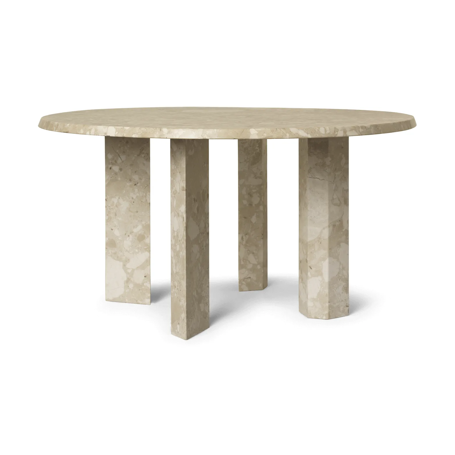Taula Couchtisch Ø67x35 cm, Sand Ferm Living