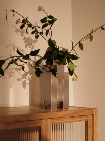 Tessera Vase 3x3 - Mirror polished - Ferm Living