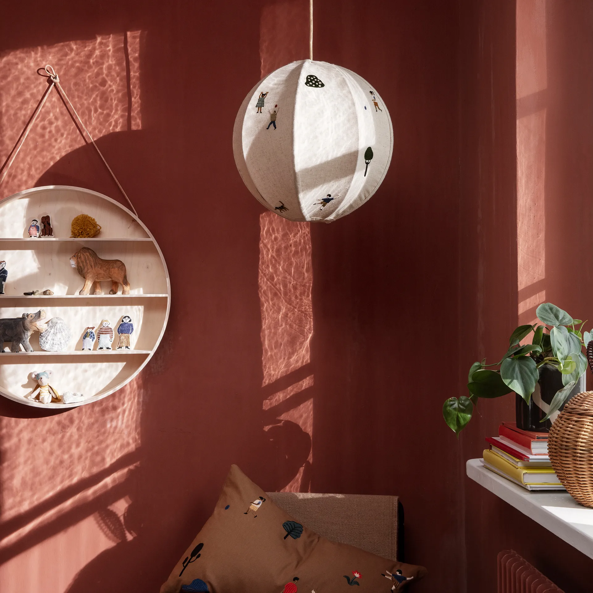 The Park Lampenschirm Ø35cm, Multi Ferm Living