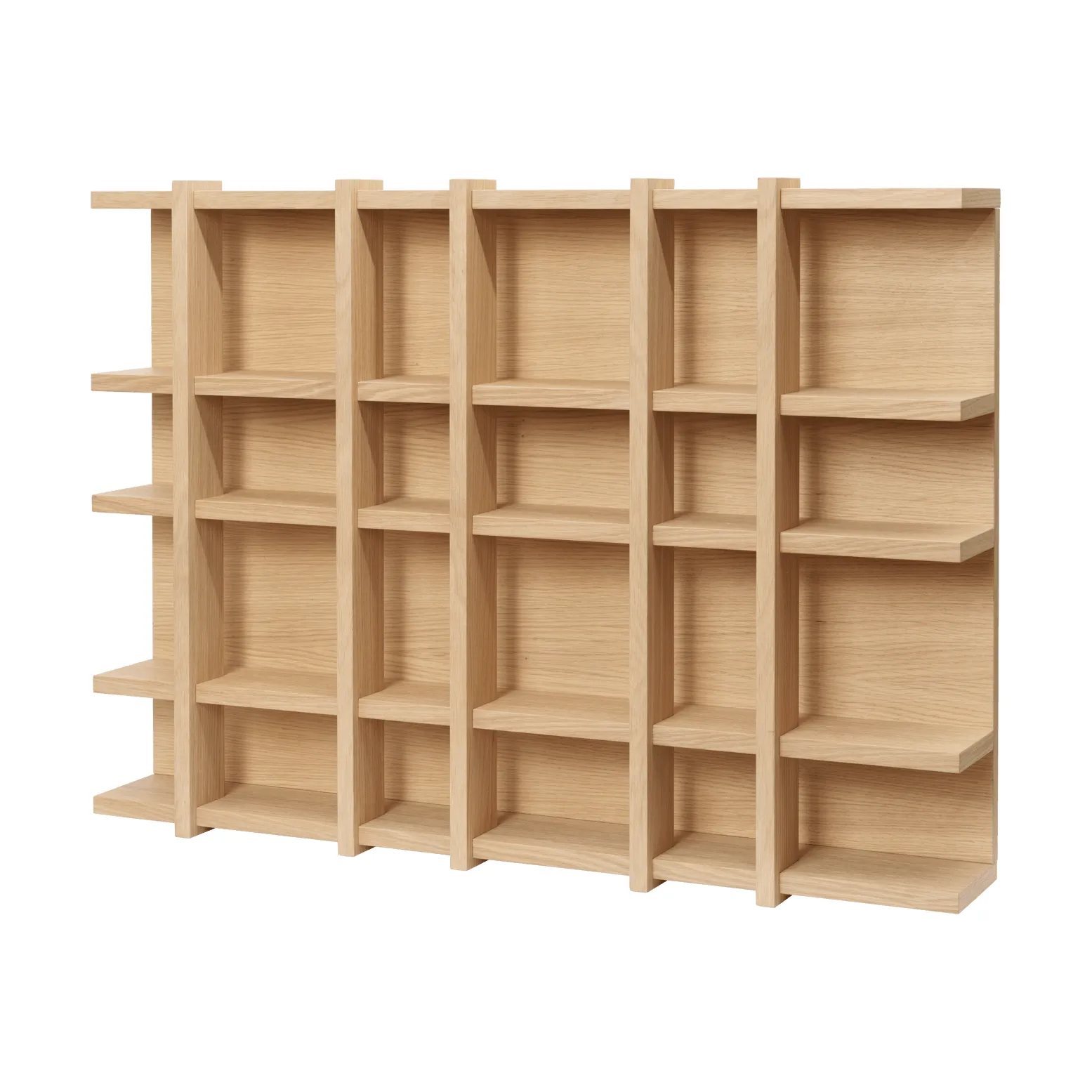 Tilem Bücherregal, Eichenfurnier, 6x4 Ferm Living
