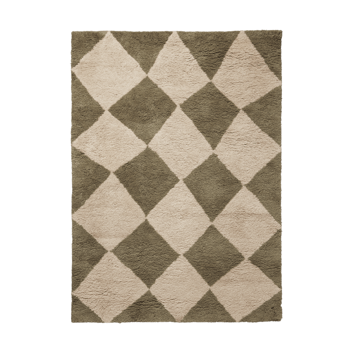 Tilt Teppich - Elm green, 140x200 cm - Ferm Living