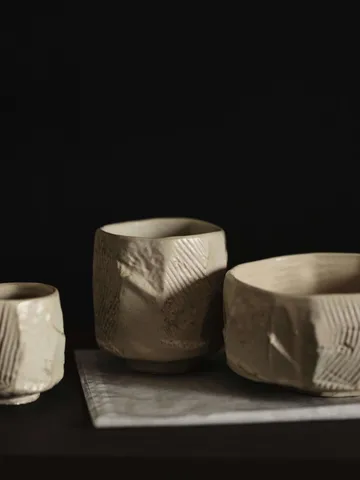 Toky Schale - Cream, 13x13x7 cm - Ferm Living