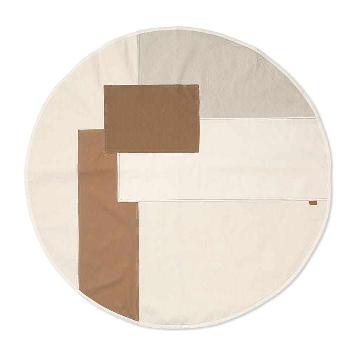 Tonal Weihnachtsteppich Ø120cm - Natural - Ferm LIVING