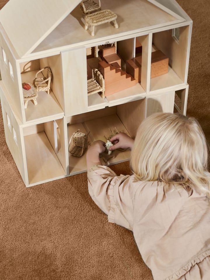 Toro faltbares Puppenhaus, Natural Ferm Living