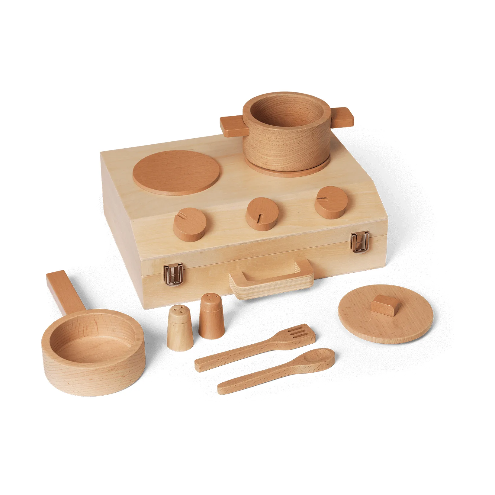 Toro Suitcase Kitchen Kochset für Kinder, Natural Ferm Living