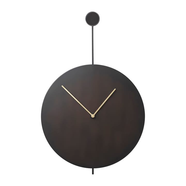 Trace Wanduhr - Schwarz-Messing - Ferm LIVING