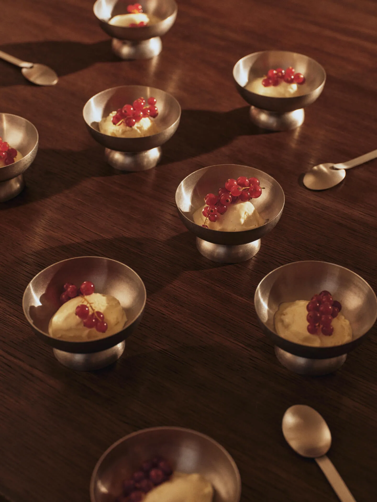 Tumbled Glassschale, Edelstahl Ferm Living