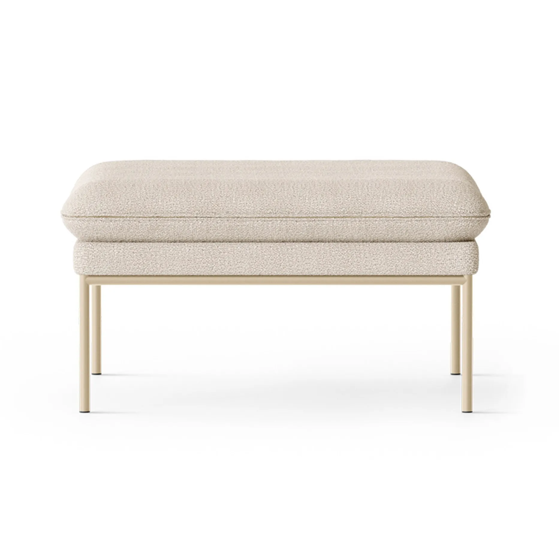 Turn pouf Sitzkissen, Cashmere bouclé offwhite Ferm Living