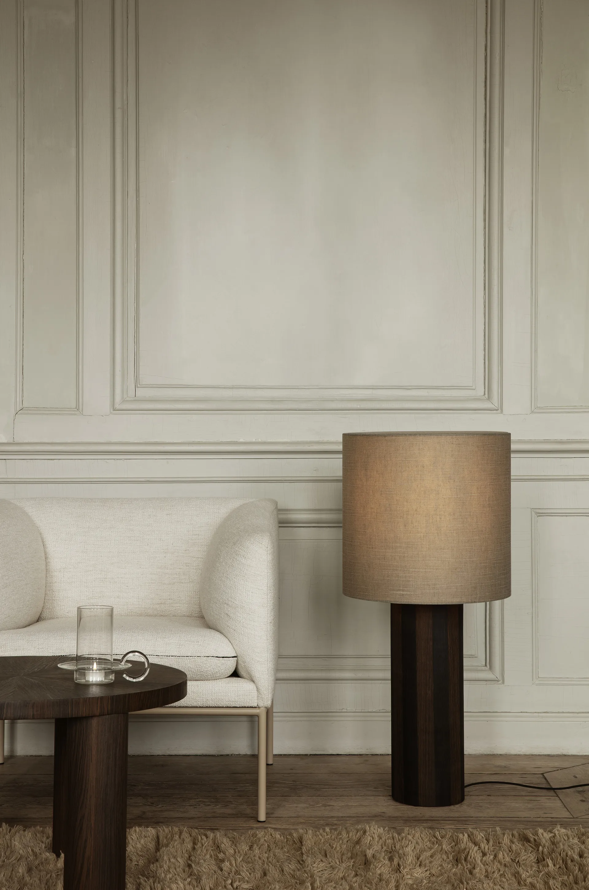 Turn Sessel, Cashmere bouclé offwhite Ferm Living