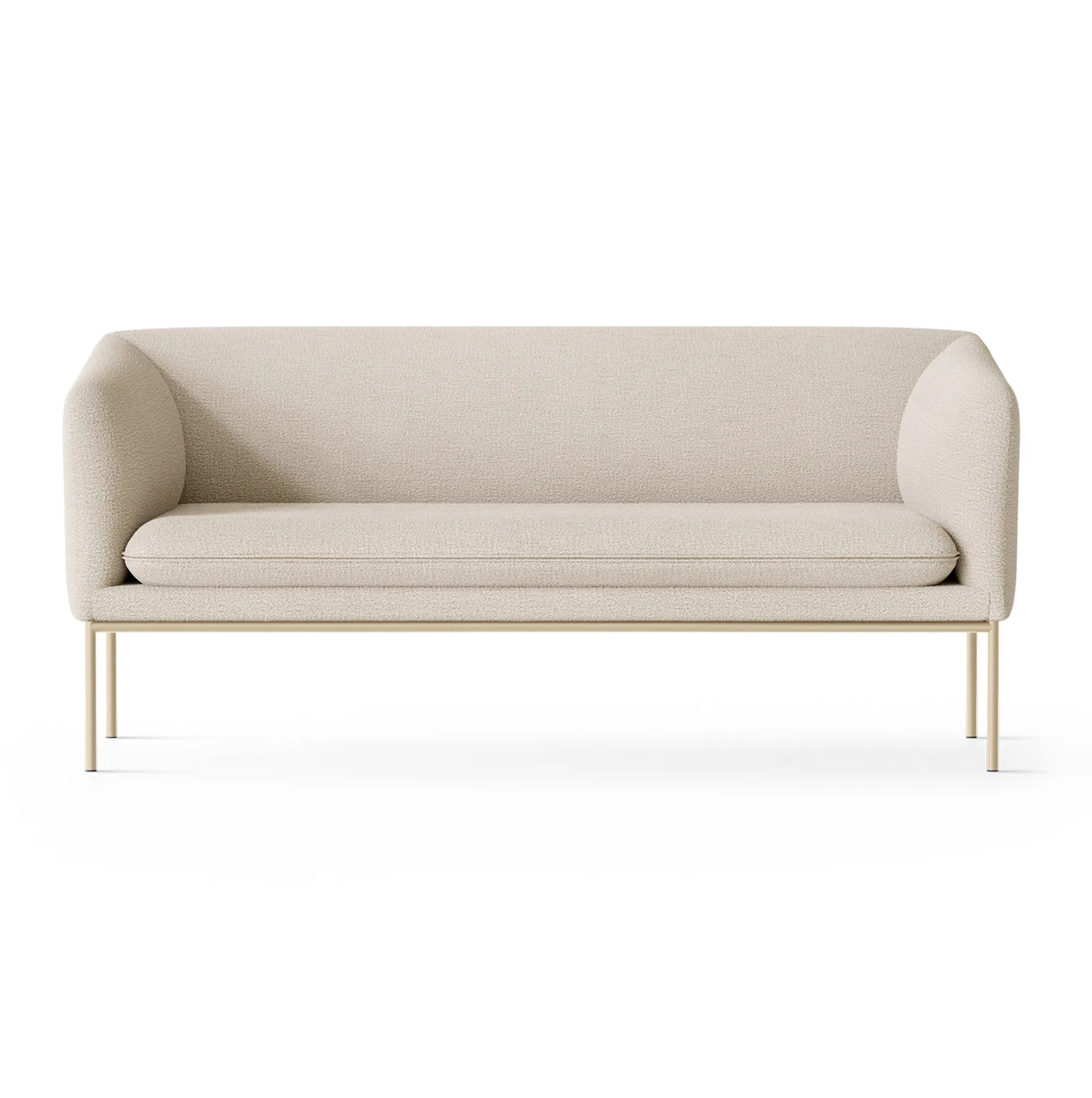 Turn Sofa 2-Sitzer, Cashmere bouclé offwhite Ferm Living
