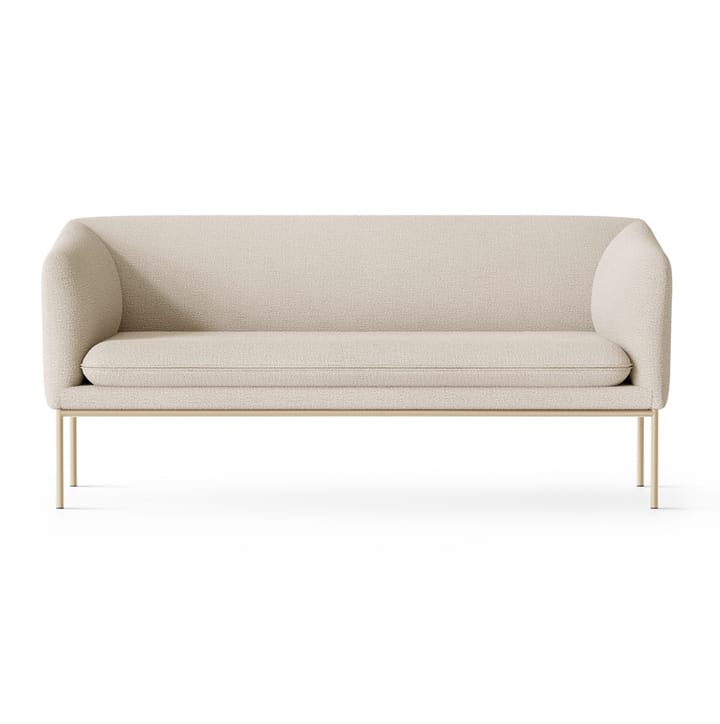 Turn Sofa 2-Sitzer - Cashmere bouclé offwhite - ferm LIVING