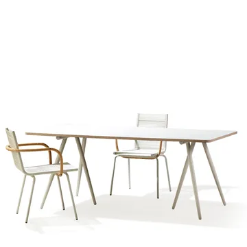 Turn Tagesbett - Stoff fiord by kvadrat dark grey, Gestell schwarz - Ferm Living