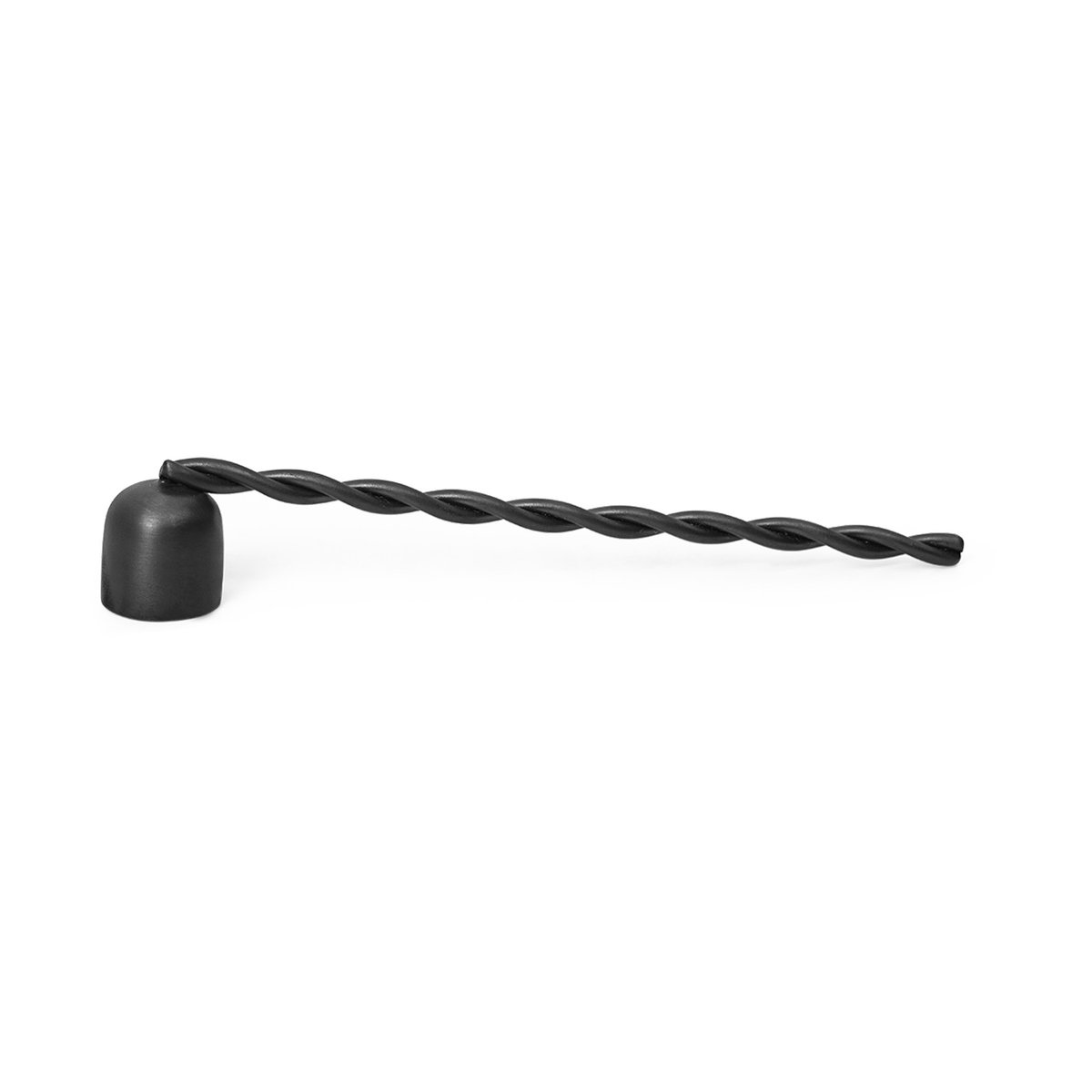 Ferm Living Twist Kerzenlöscher Black brass