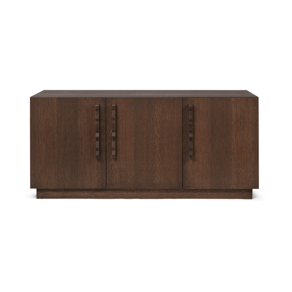 Ferm Living Unda Sideboard 146x68x50 cm Dark Stained Oak