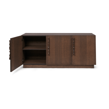 Unda Sideboard 146x68x50 cm - Dark Stained Oak - ferm LIVING