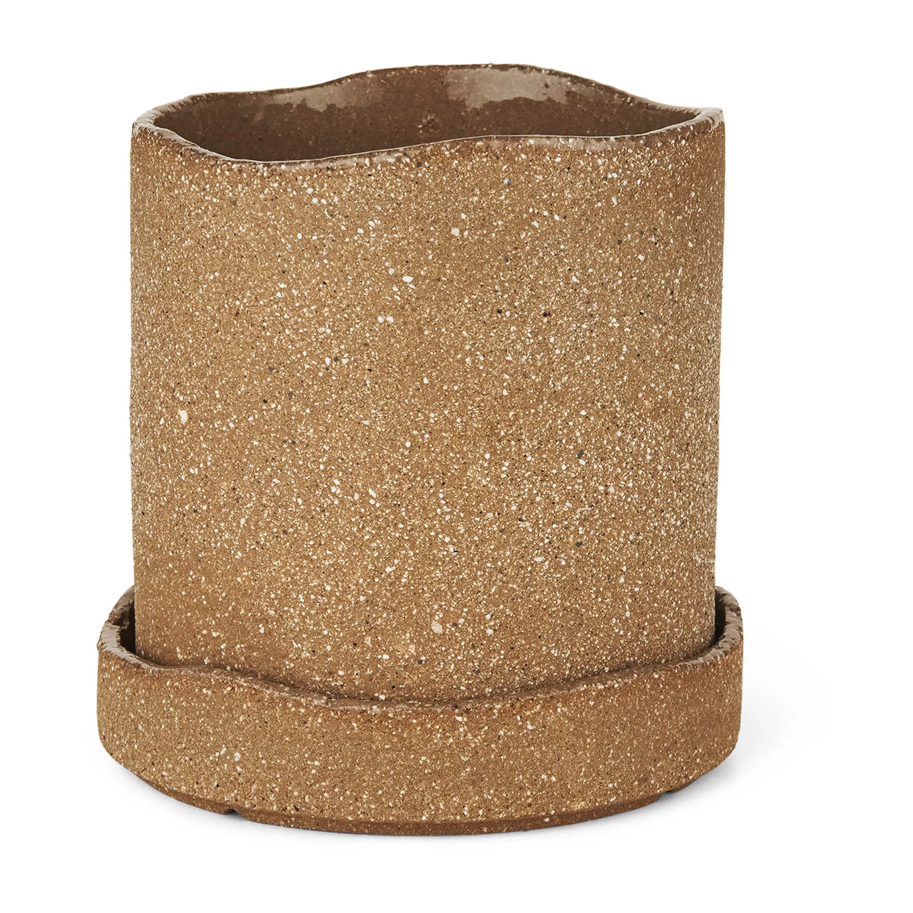 Uneru Blumentopf Ø13cm, Brown Ferm Living