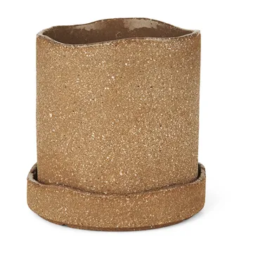 Uneru Blumentopf Ø13cm - Brown - Ferm Living