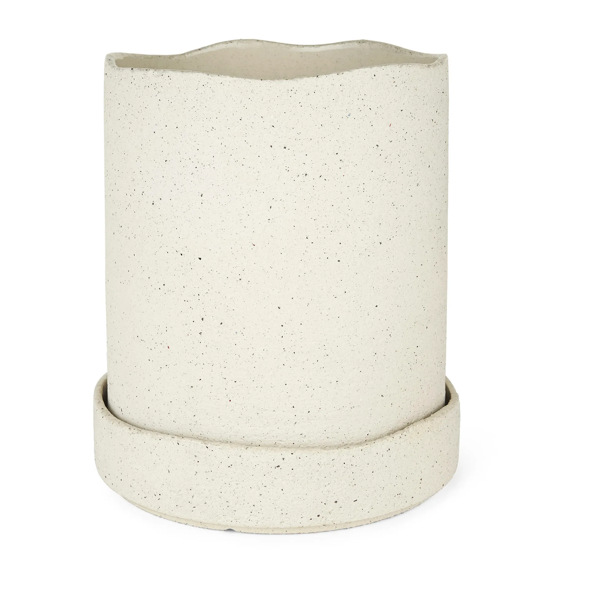 Uneru Blumentopf Ø16cm, White Ferm Living