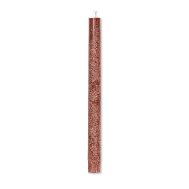 Uno Kerze 16er Pack - Rot braun - ferm LIVING