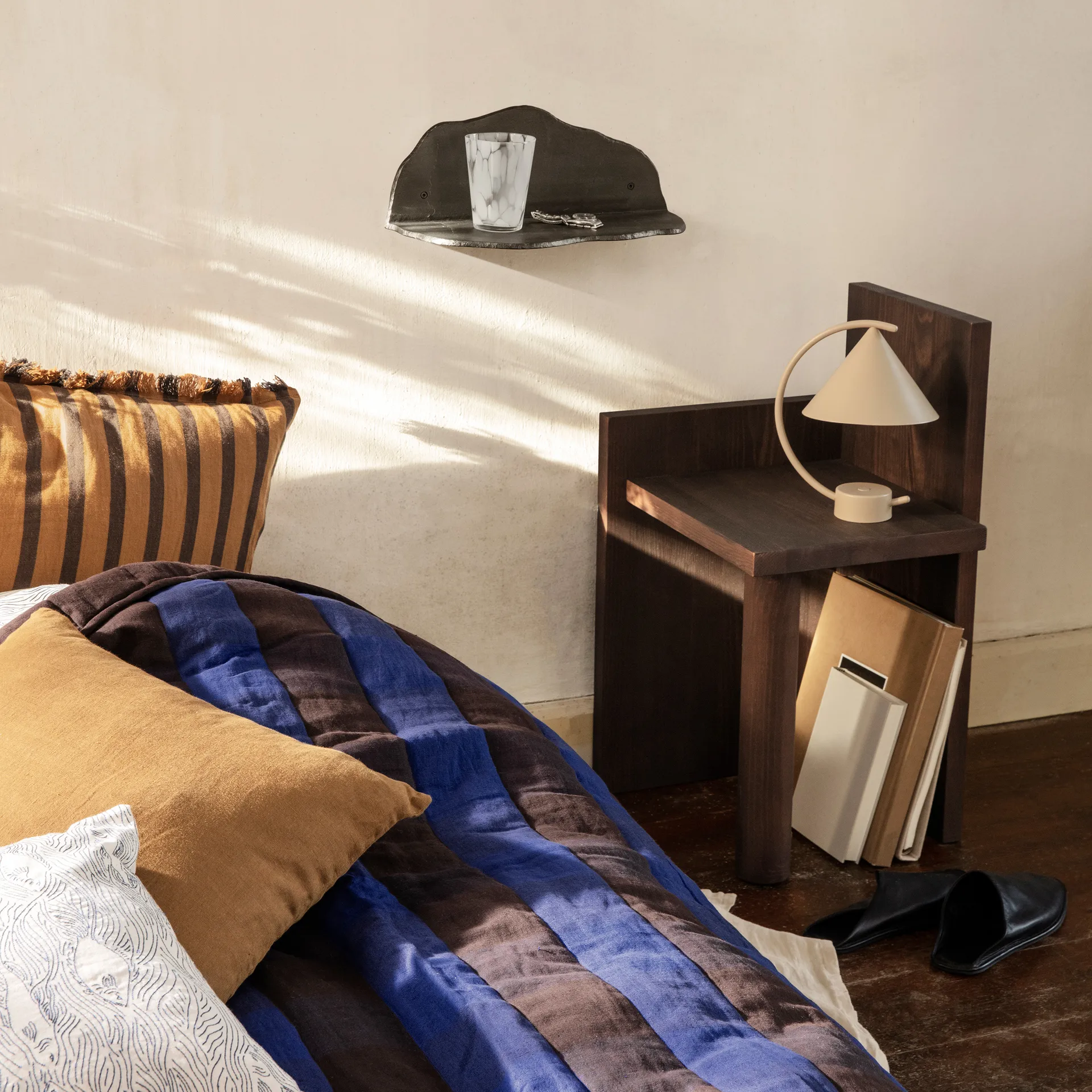 UTA Multimöbel piece, Dark oiled pinewood Ferm Living