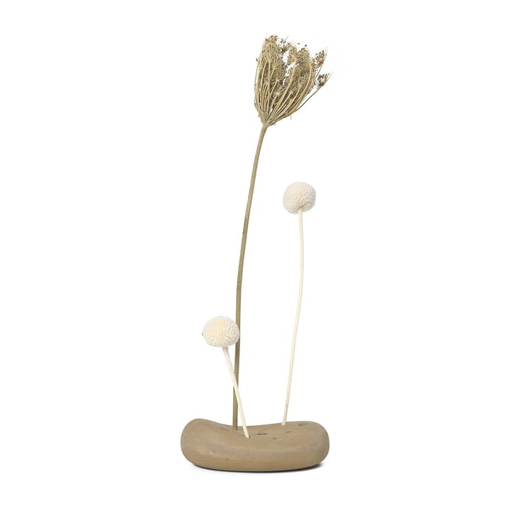 Vanitas Flower Stone Vase, Sand Ferm Living