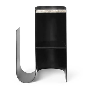 Vault Beistelltisch 40,2 x 33,4 x 50cm - Black - Ferm Living