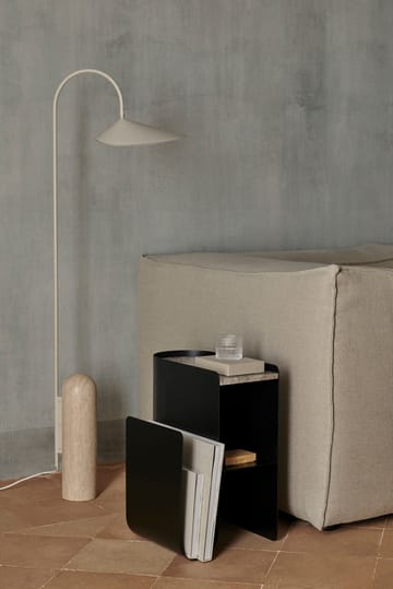 Vault Beistelltisch 40,2 x 33,4 x 50cm - Black - Ferm Living
