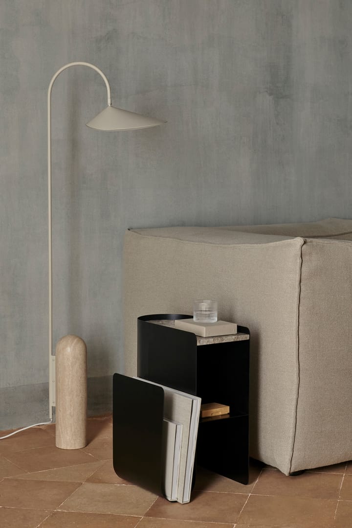 Vault Beistelltisch 40,2 x 33,4 x 50cm, Black Ferm Living
