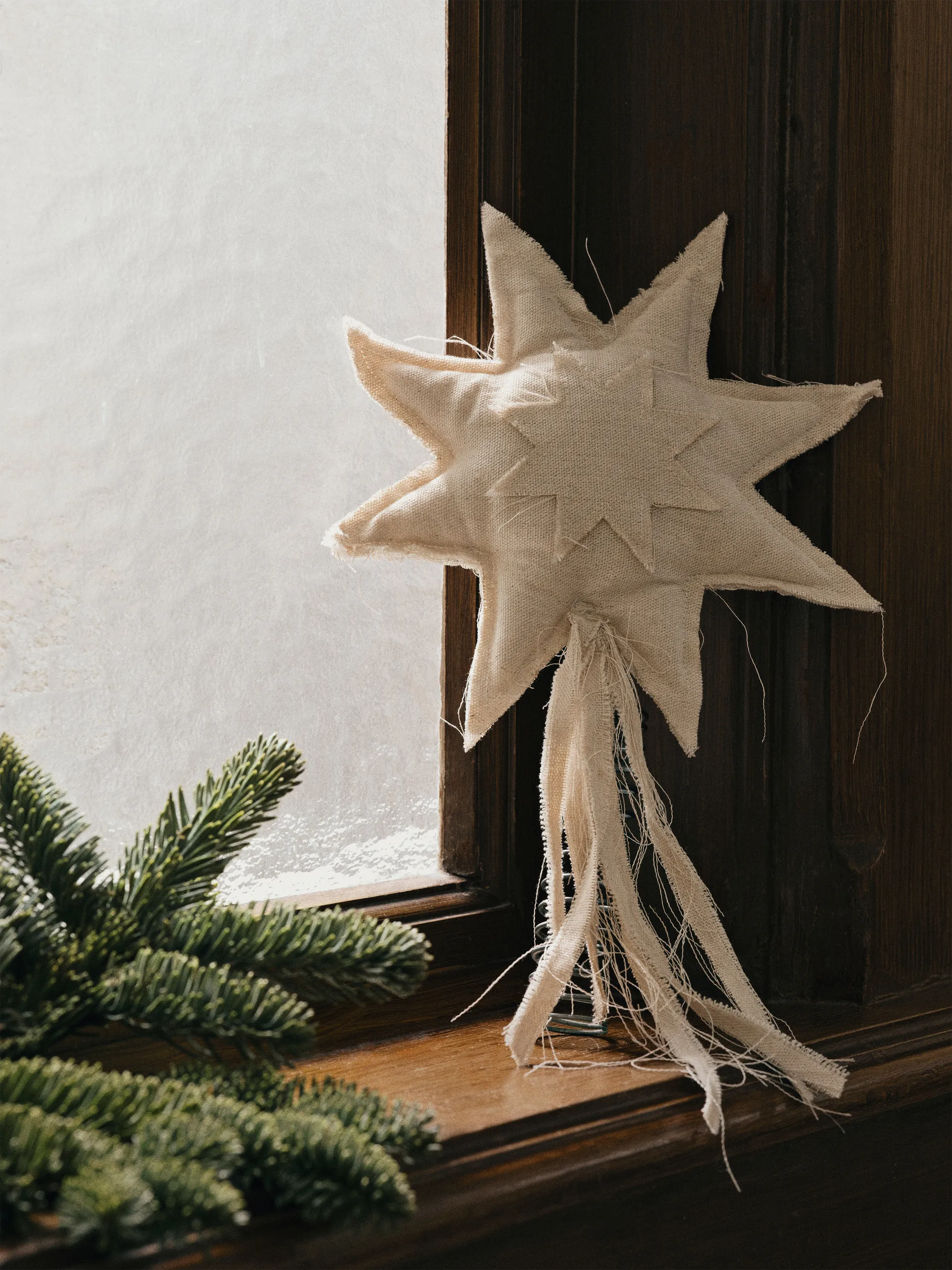 Vela Star Treetopper Spitzenstern, Natural Ferm Living