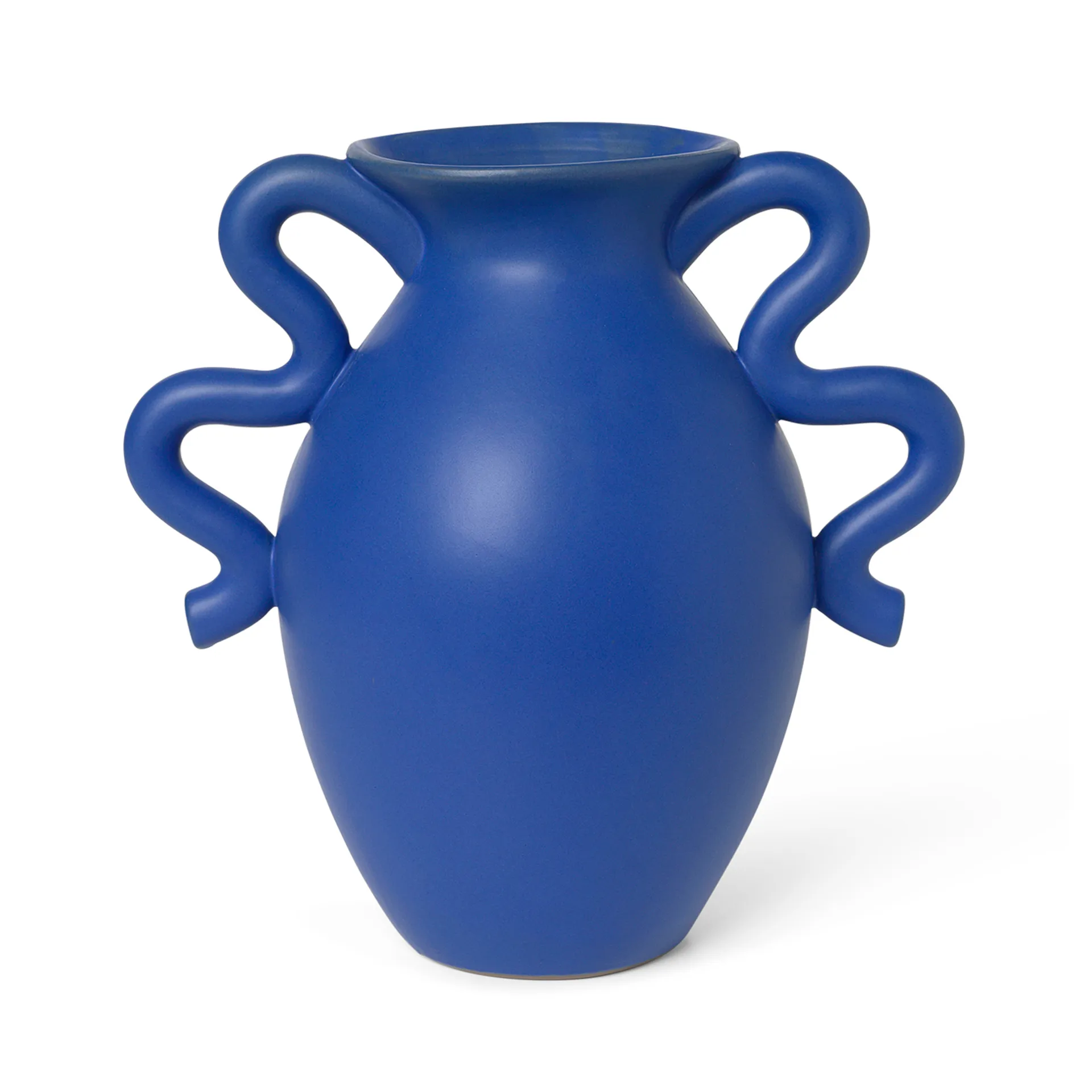 Verso Vase 27cm, Bright Blue Ferm Living
