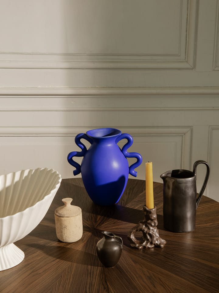 Verso Vase 27cm - Bright Blue - ferm LIVING