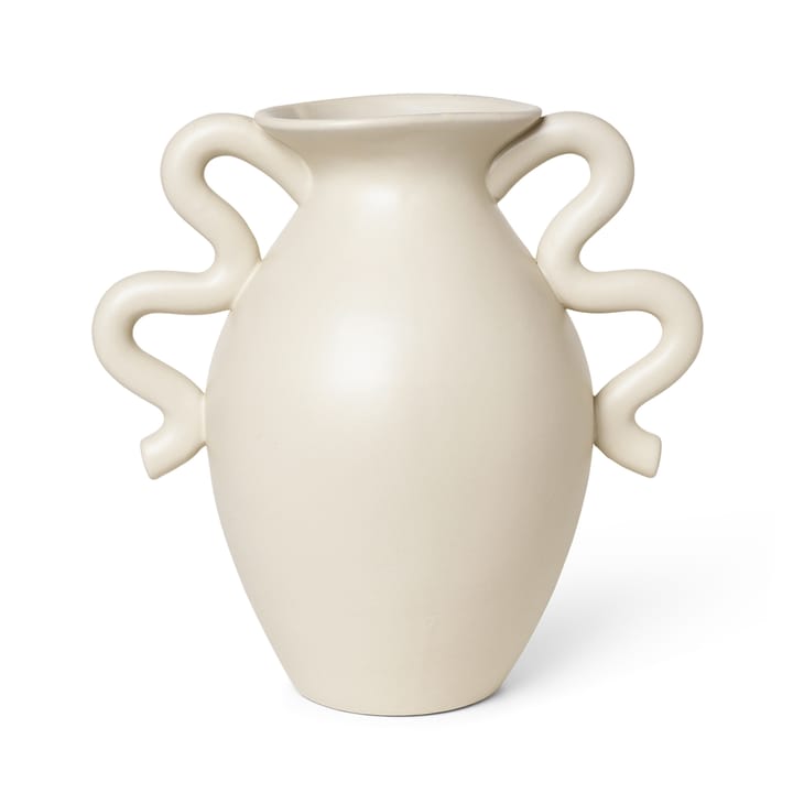 Verso Vase 27cm - Cream - ferm LIVING