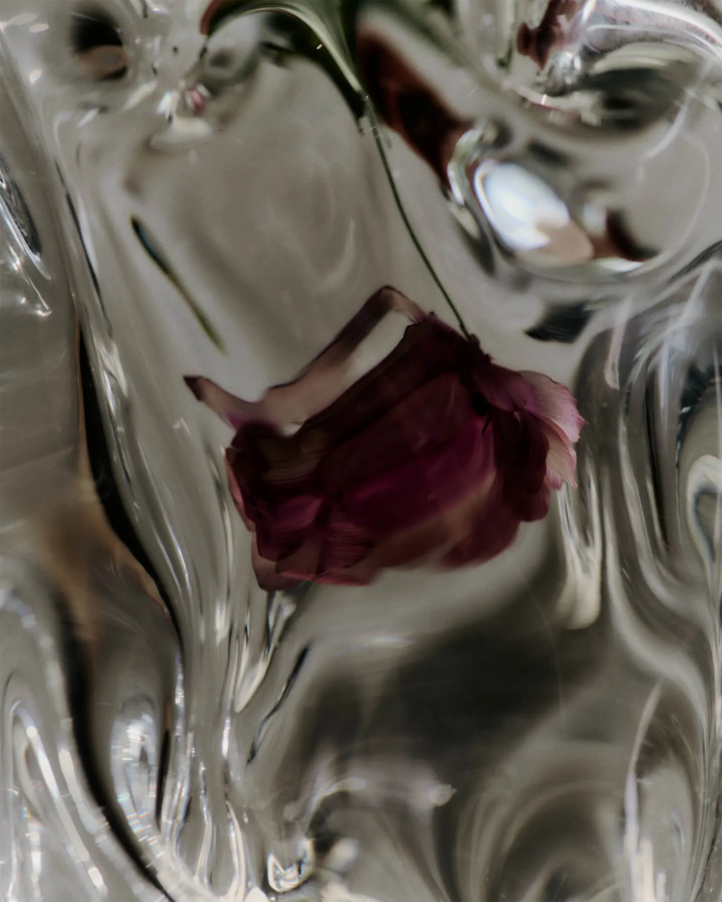 Virelle Vase 18 cm, Clear Ferm Living