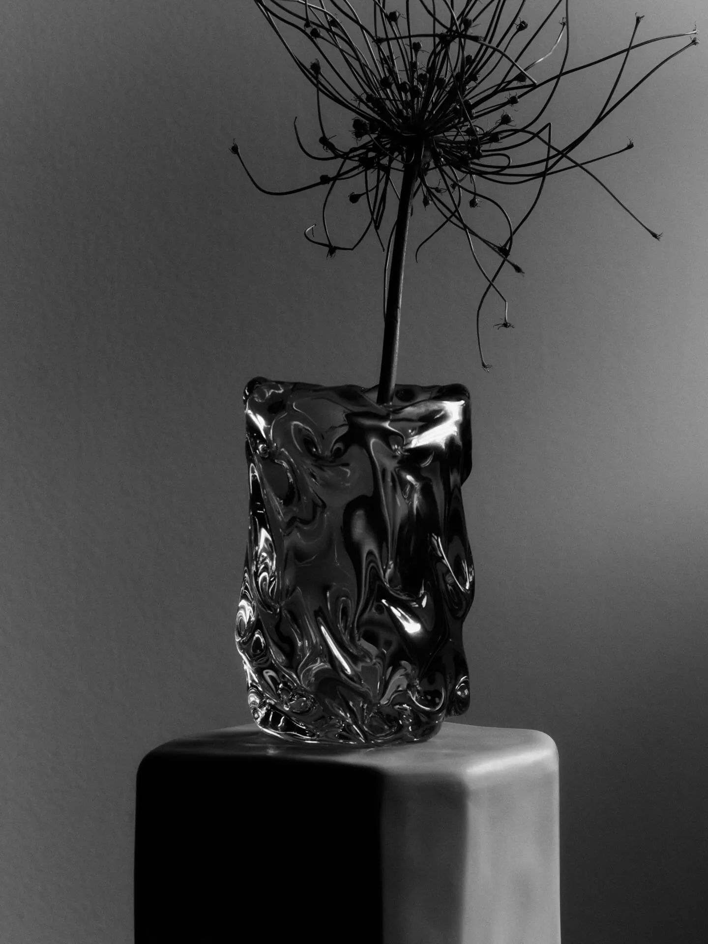 Virelle Vase 24 cm, Clear Ferm Living