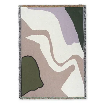 Vista Wolldecke 120 x 170cm - Lila-grau - Ferm Living