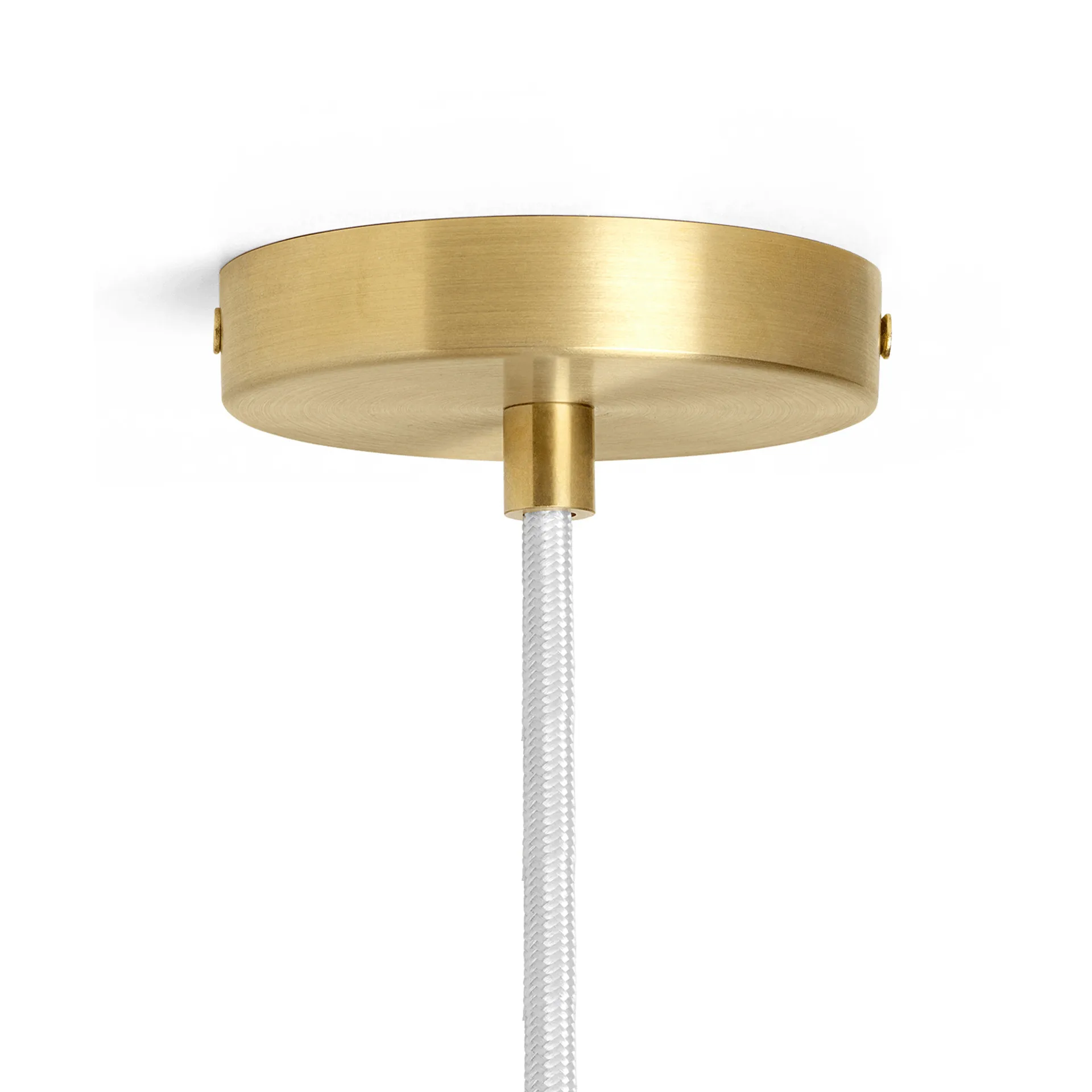 Vuelta Pendelleuchte 100cm, Weiß-Messing Ferm Living