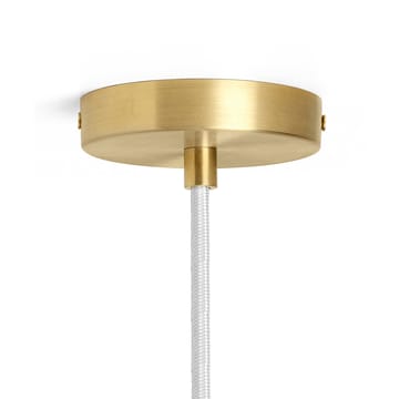 Vuelta Pendelleuchte 100cm - Weiß-Messing - Ferm Living
