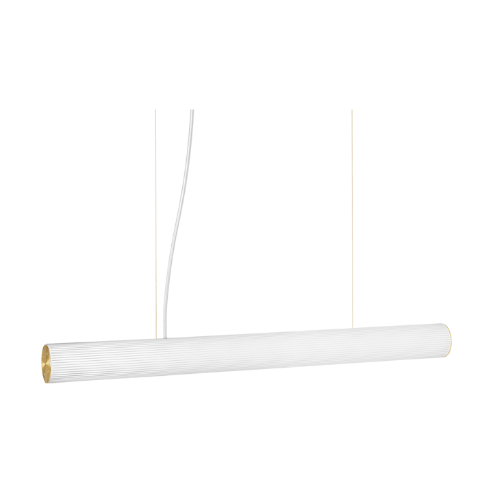 Vuelta Pendelleuchte II 100 - White-brass - Ferm Living