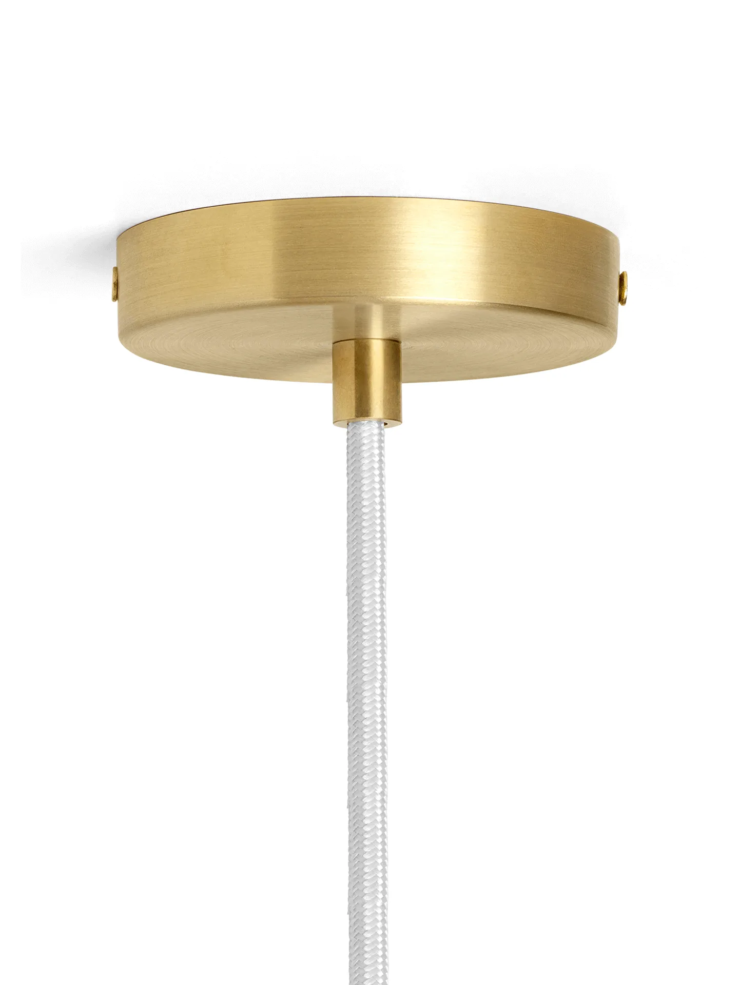 Vuelta Pendelleuchte II 100, White-brass Ferm Living