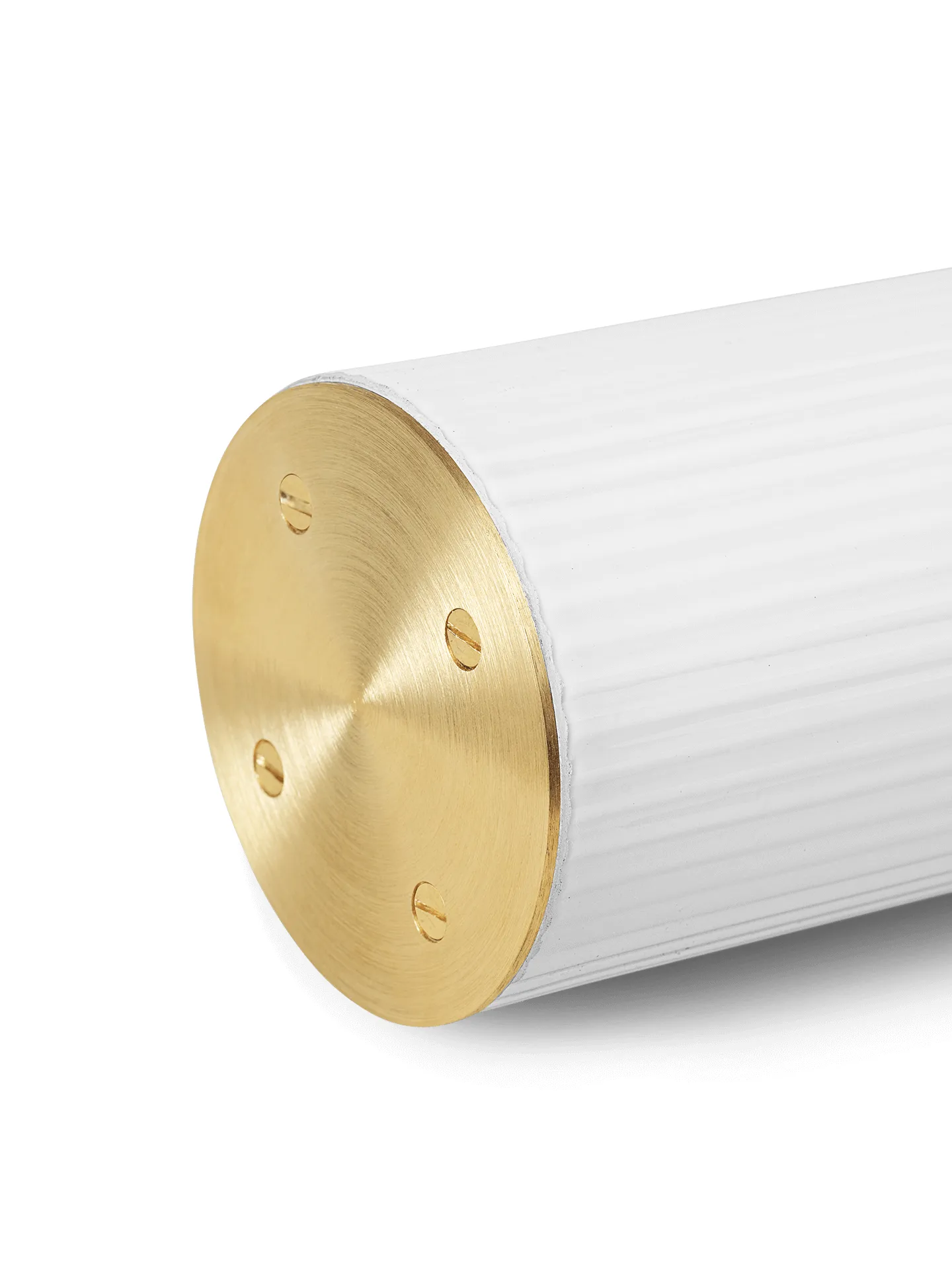 Vuelta Pendelleuchte II 100, White-brass Ferm Living