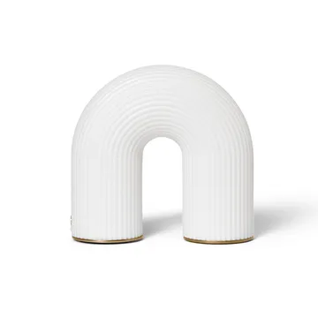 Vuelta portable Tischleuchte - White - Ferm Living
