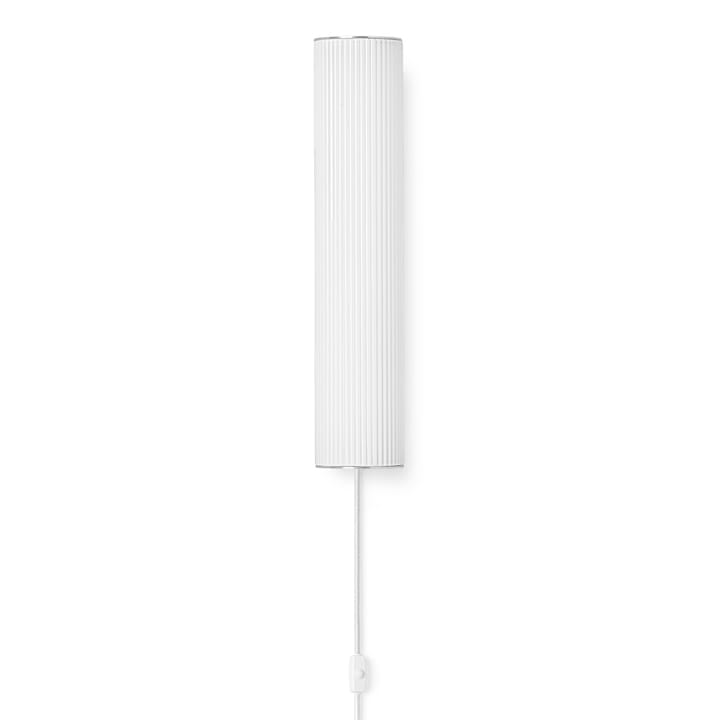 Vuelta Wandleuchte 40cm, Weiß-Edelstahl Ferm Living