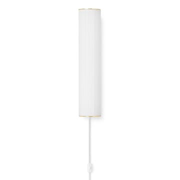 Vuelta Wandleuchte 40cm - Weiß-Messing - ferm LIVING