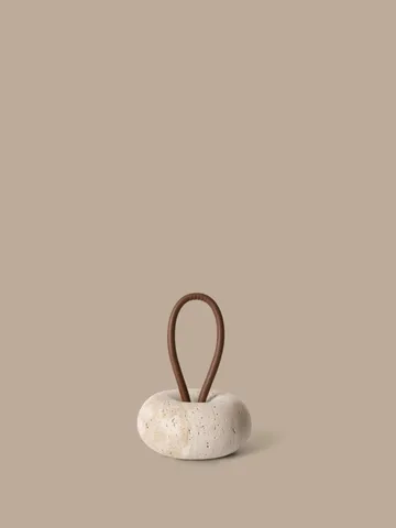 Wa Türstopper - Travertine, Ø14 cm - Ferm Living